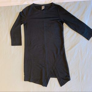 Joe Fresh Active Black Tunic.  Asymmetrical Styling. Size Ladies “XS”.